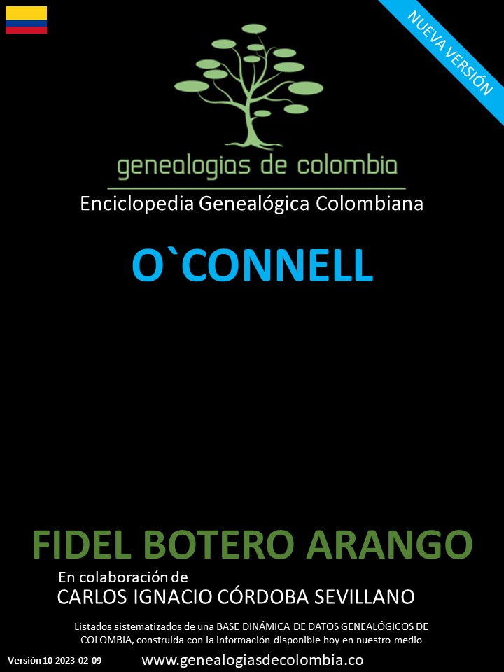 Este libro incluye el apellido O`Connell